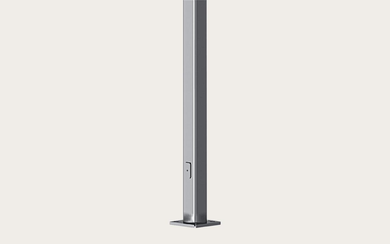 single Conical Pole For Street Light