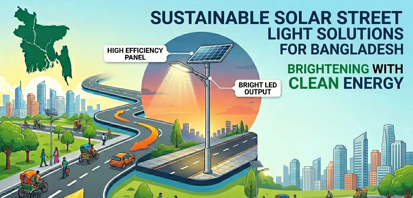 Solar Street Light Service in BD - Universal Engineering