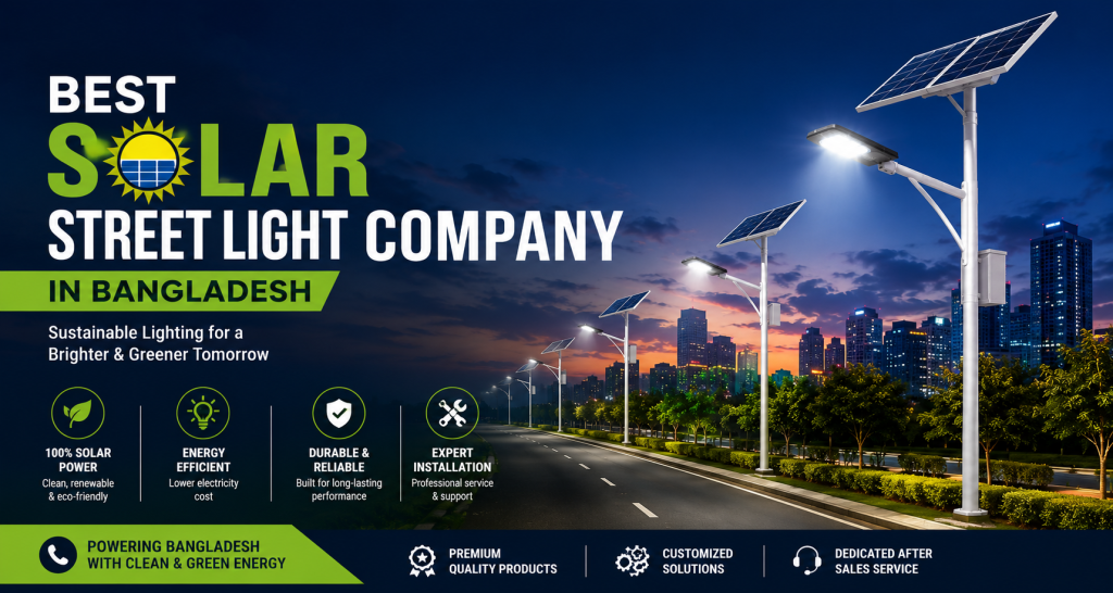 Best Solar Street Light Company in Bangladesh