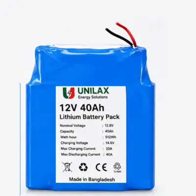 12V 40Ah Lithium Battery Price in Bangladesh