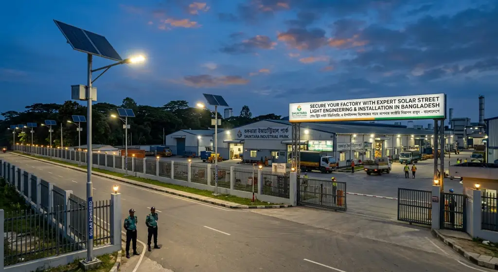 Best Solar Street Light Sales, Engineering, and Installation in Bangladesh