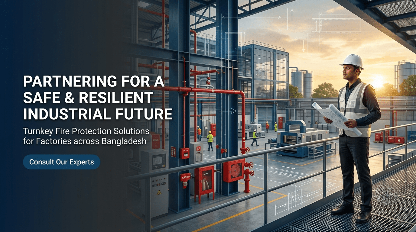 Why Top Factories Trust the Leading Industrial Fire Fighting System Contractor in Bangladesh